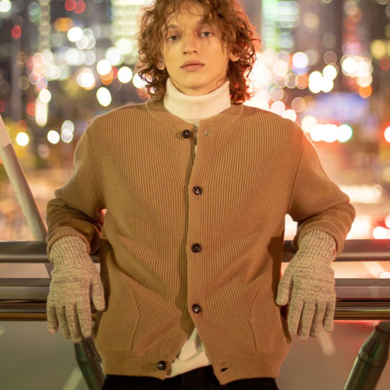 Luvas de Lã NEWBERRY KNITTING - Aveia