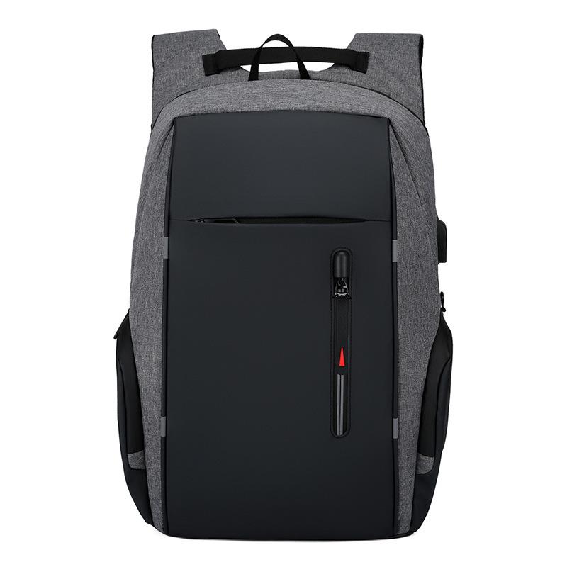Men's Multi-Function Business Backpack with USB & Laptop Compartment