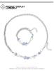 Original Blue & White Porcelain Titanium Steel Clavicle Chain: Chinese Style Hip Hop Necklace for Men & Women