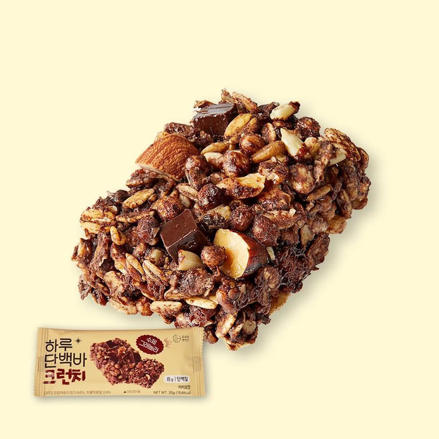 proteinmill Daily Protein Bar Crunchy #Cacao 35g 35g