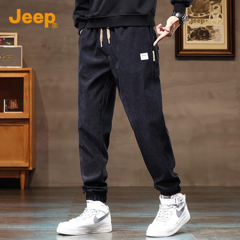 

Jeep Men s Corduroy Casual Jogger Pants 4XL