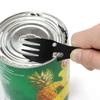5 In 1 Camping Multifunction Fork In Stainless Steel