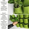 Big Size Hanging WallGrow Bag Durable Vertical Greening Bag  Vertical Garden