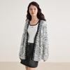Ledin Women's V-Neck Knitted Cardigan Sweater