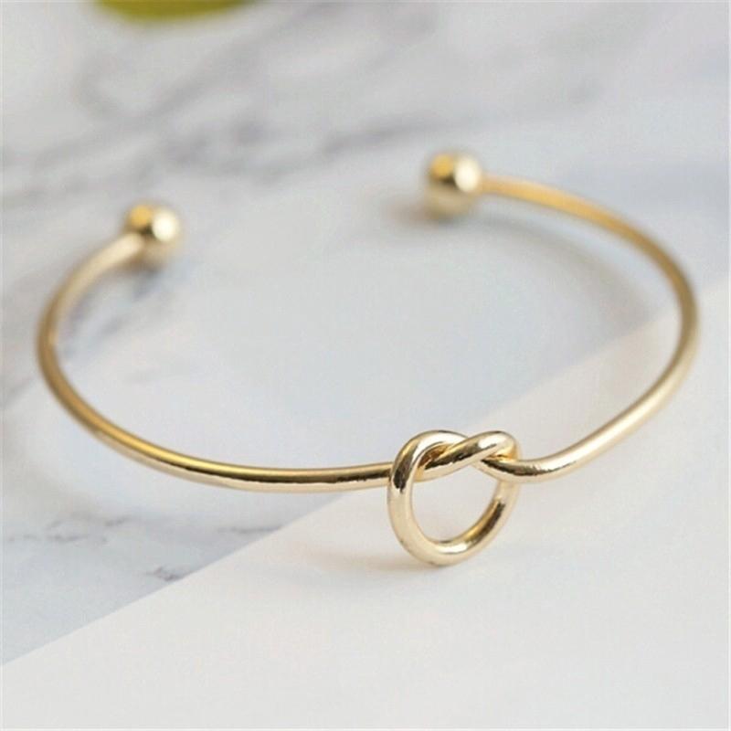 Accessories for Women Love Knot Simple Knot Ladies Gold Bracelet and Bracel Bracelets for Women Charms for Bangles