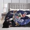 Mr Worldwide  Love Pitbull Blankets  Travel Office Flannel Throw Blanket For Couch Chair Super Soft Custom Quality Bedspread