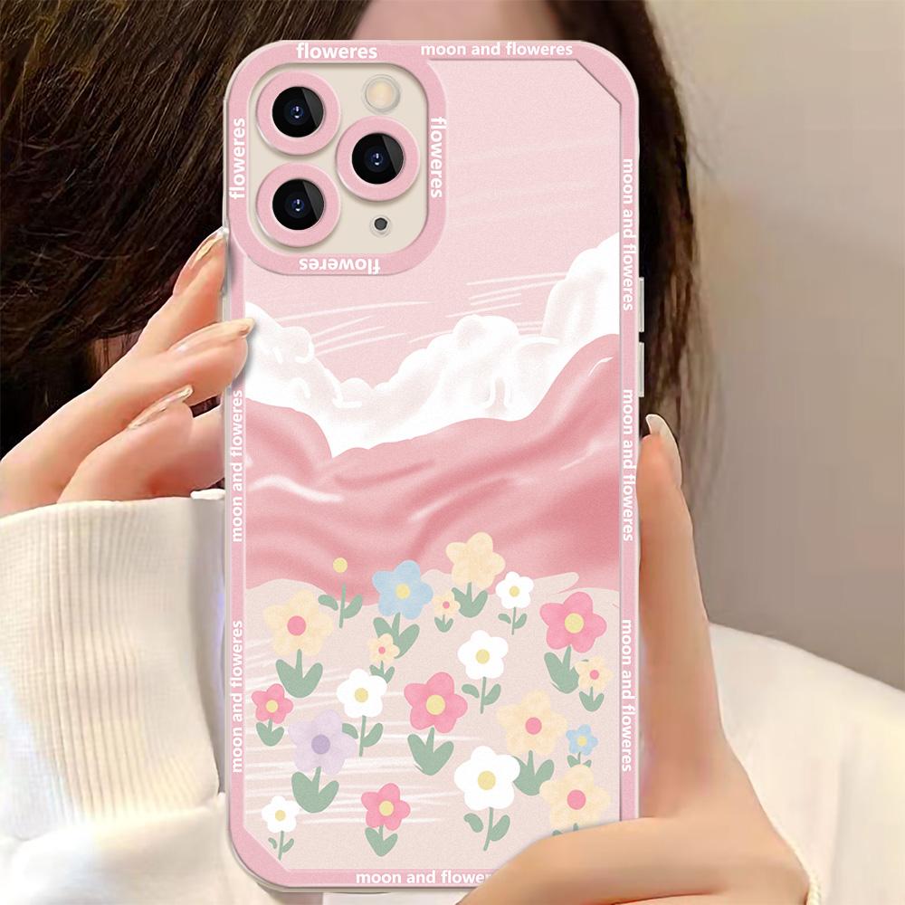 

Чехол для телефона iPhone 11 13 XR 15 14 Pro Max iPhone 12 16 7 8 Plus XS Max Samsung A15 A55 A05 A54 Redmi 12 13C Note 13 9 10 OPPO A16 A18 Vivo Y17S Y12 Xiaomi POCO C65 розовый