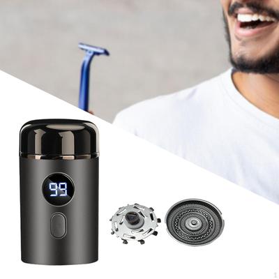 Electric Shaver Face Hair Gentle Painless Shaving USB Portable Facial Beard Trimmer