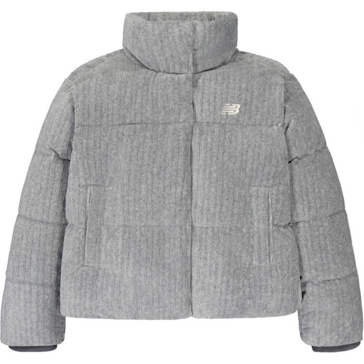 New Balance Down Jacket Women s Gray NPE44022-GR L