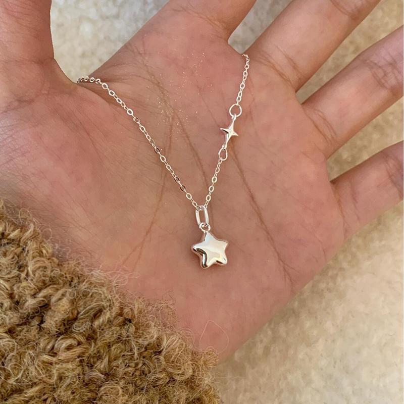 Y Star Pendant Necklace For Women Simple Clavicle Chain Temperament Daily Jewelry Gifts Wholesale