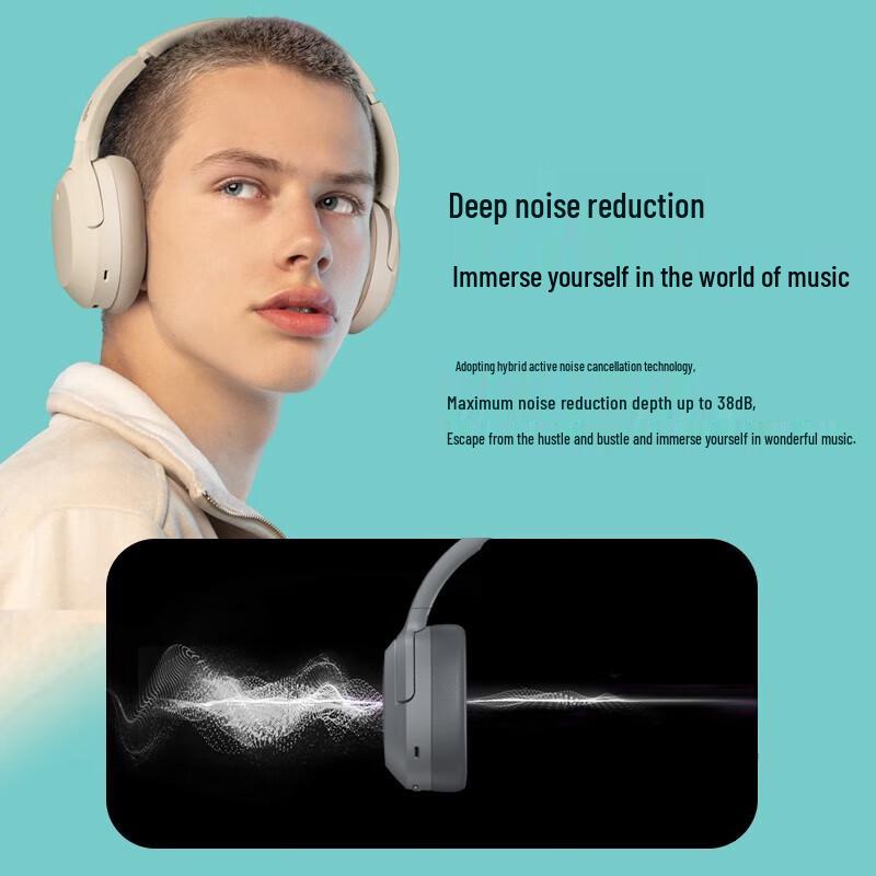 Cuffie Bluetooth Edifier W820NB con Cancellazione Attiva del Rumore
