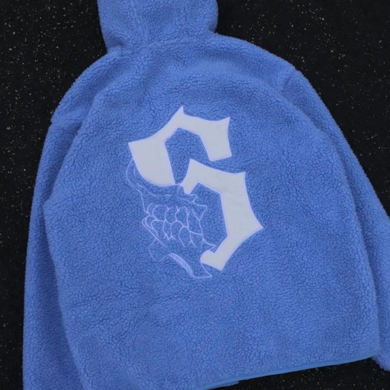 European and American Y2K Thick Warm Hooded Loose Hoodie