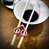 2Pcs Heart-Shaped Reusable Chopsticks Helpers Training Kids Non-Slip Chopstick Hinges Connector Portable Practice Chopsticks Aid