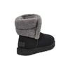 UGG Modne Wszechstronne Wygodne Krótkie Śniegowce Damskie buty Czarne 1153512-BLK