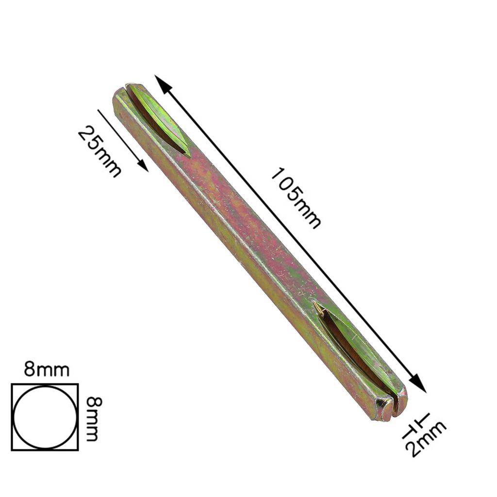 For Door Handles Galvanised Iron Handle For Door Repair 85-130mm Size Compatible With Various Door Handles Reliable Solution