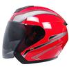 3/4 Helmet Double Lens Half Helmet Electric Car Helmet Men and Women Four Seasons Universal Riding Safety Helmet