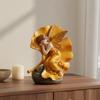 Winged Fairy Ornament Realistic Details Statue HandPainted Home Decoration for Patio, Outdoor