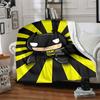 1pc Batman, Superhero Blanket Lightweight Flannel Throw For Sofa, Bed, Travel, Livingroom, Office, Couch, Chair, And Bed