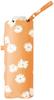 Because Folding Sun and Rain UV Light PU Umbrella, Umbrella, Women's, Protection, Blocking, Floret, Mini, Orange, B-095721
