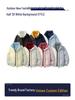 Color Block Stand Collar Cotton Padded Jacket – Warm, Casual, and Versatile Winter Coat