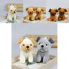 Adorable Husky Plush Toy Realistic Dog Stuffed Animal Cute Puppy Doll Keychain
