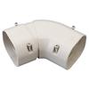 Inaba Denko Pipe Decorative Cover, Flat and Adjustable Corner Type, Ivory, LDKS-70-I