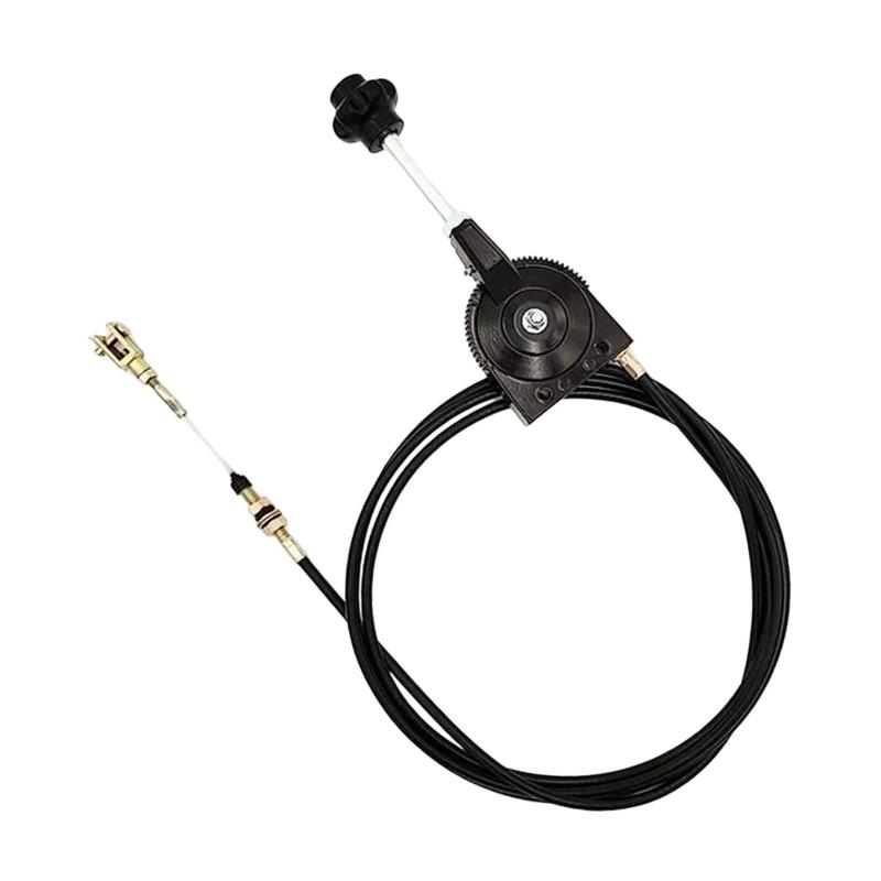 Excavator Heavy Equipment Throttle Cable Manual Steel Controller Flexible Wire for Harvester and Construction Site