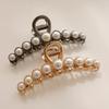 J.Lauren Pearl Metal Updo Hair Claw Clip H0999