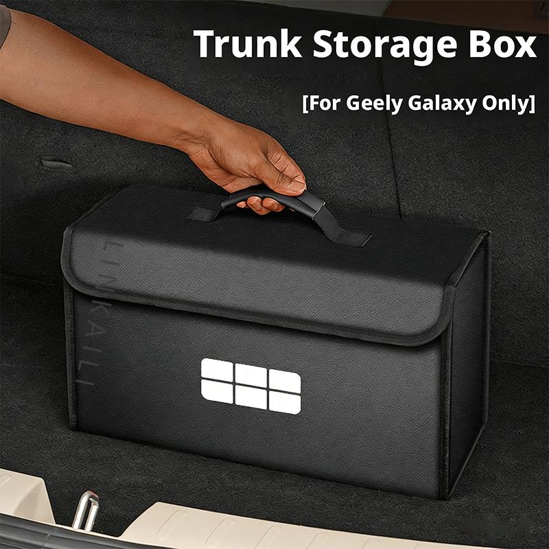 Suitable for Geely Galaxy EX5 E5 L6 L7 EMI NO.1 Proton E.MAS 7 5 E8 Starry 8 Trunk Storage Box Car Accessories