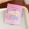 2Pcs Pastoral Style Acrylic Flower Hair Clip For Women Girls Sweet Versatile Bangs Hair Clip  Side Clip Hair Accessories