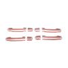 For 2005-2015 Nissan Frontier Chrome Door Handle Decorative Cover W/O Smart Key