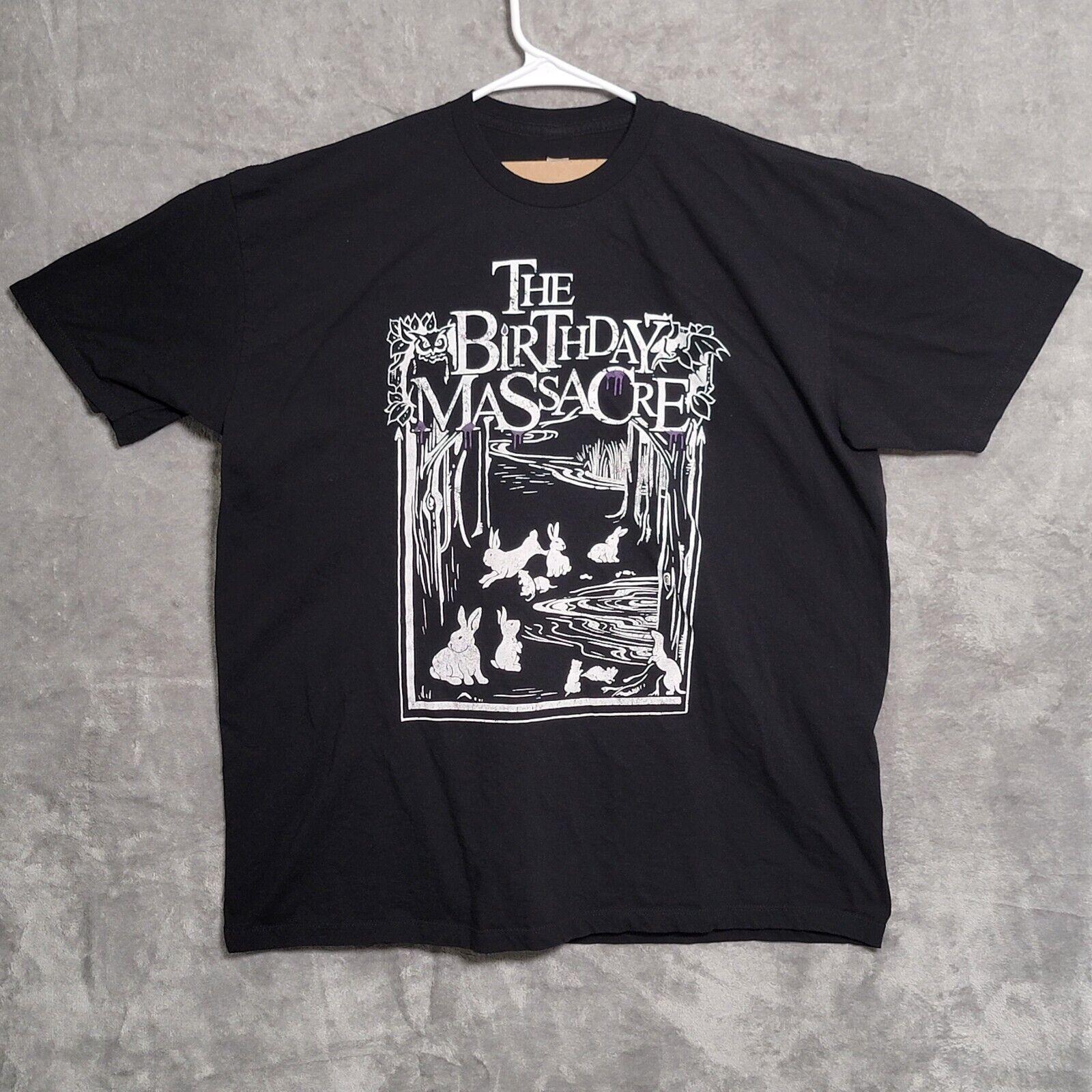 The Birthday Massacre Gift For Fans Black T-Shirt Cotton S