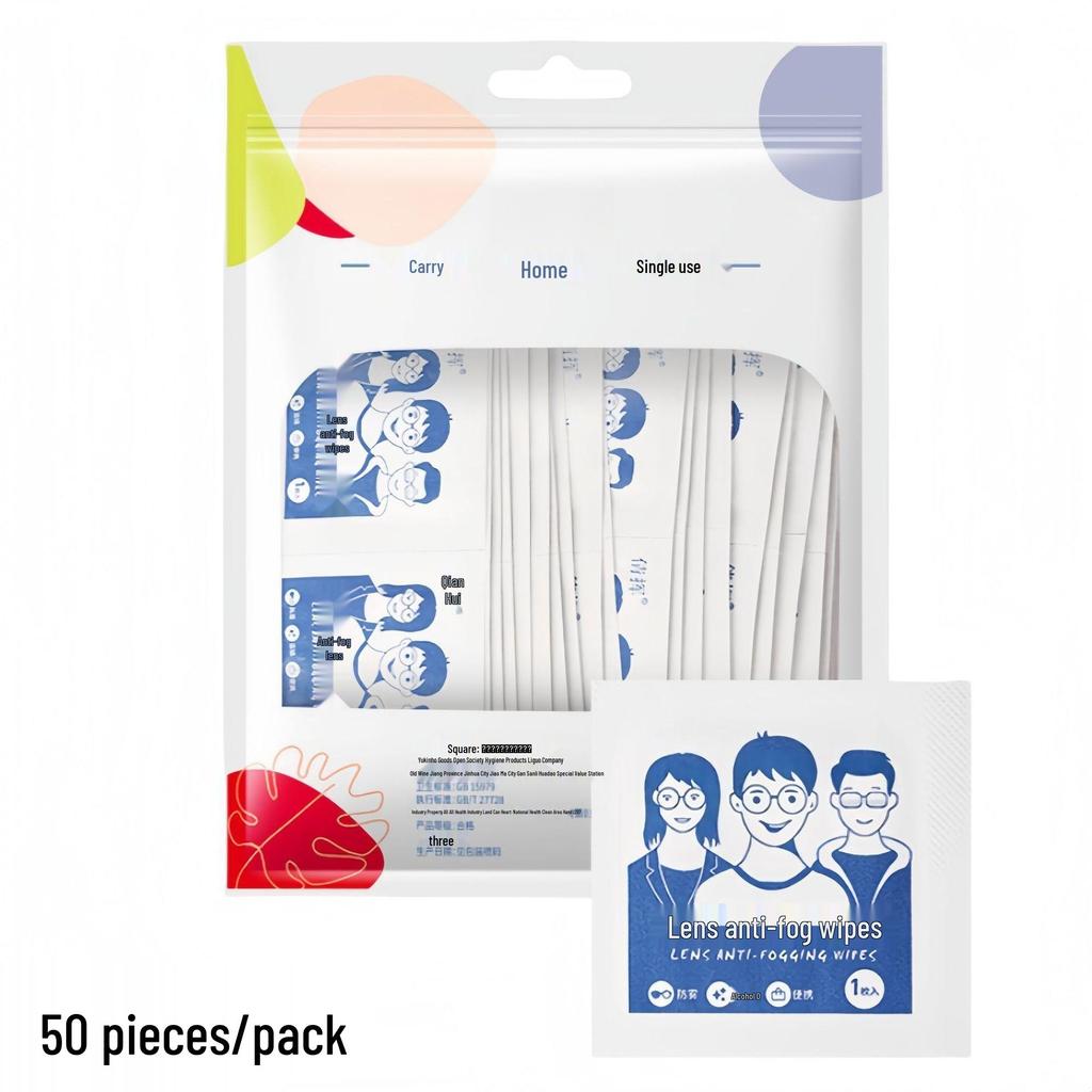 Engångs Anti-im Lins- och Spegelrengöringsservetter