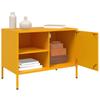Vidaxl Szafka Pod Telewizor, Musztardowa, 68X39X50,5 Cm, Stalowa