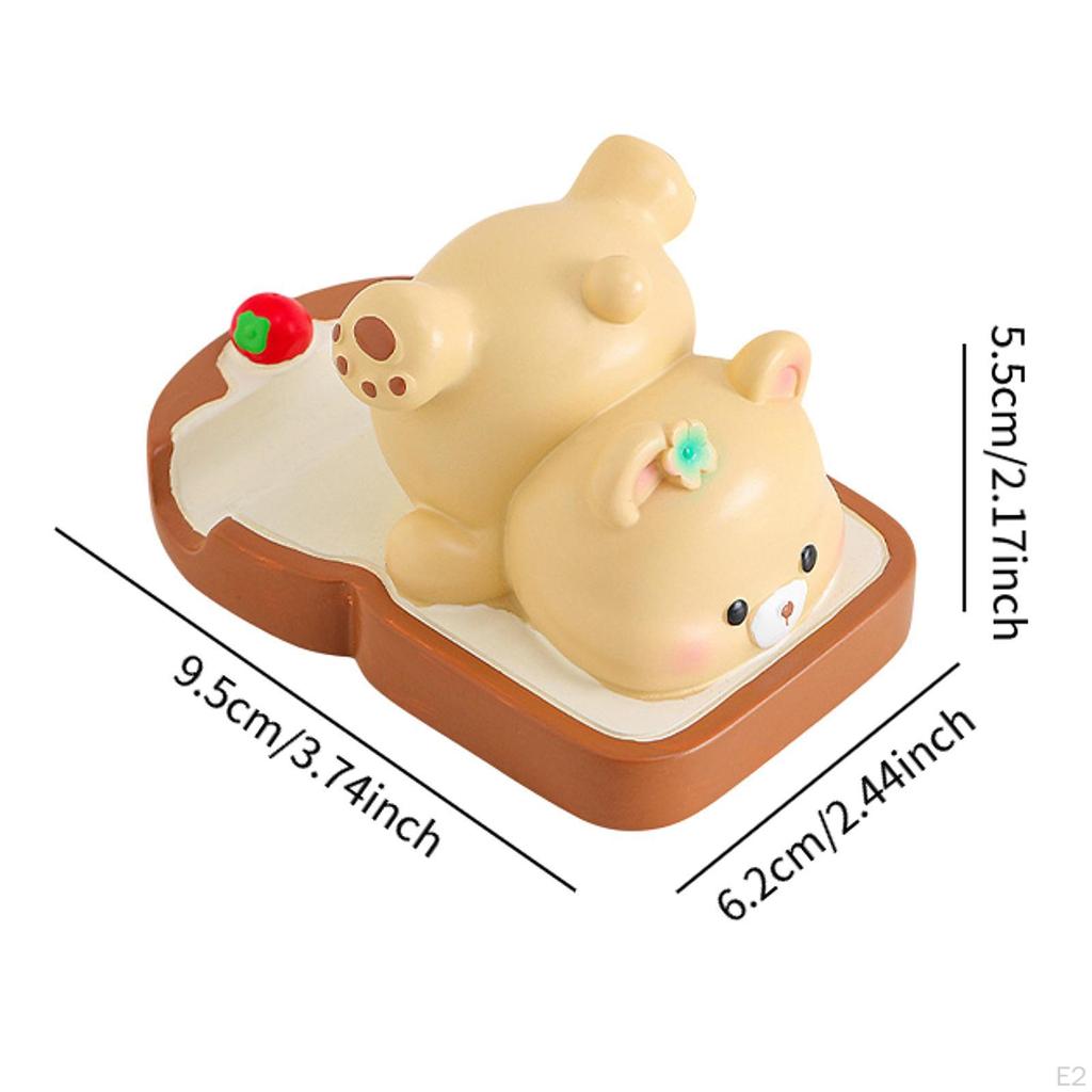 Niedlicher Bär Handyhalter Tier Smartphone Halter, Dekorativ, Handyhalterung Lieblich Einzigartig Schreibtisch