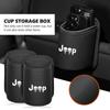 For Car Door Cup Holder Rack for Drink Bottle Organizer Back Seat Grand Cherokee Compass Patriot Renegade Wrangler