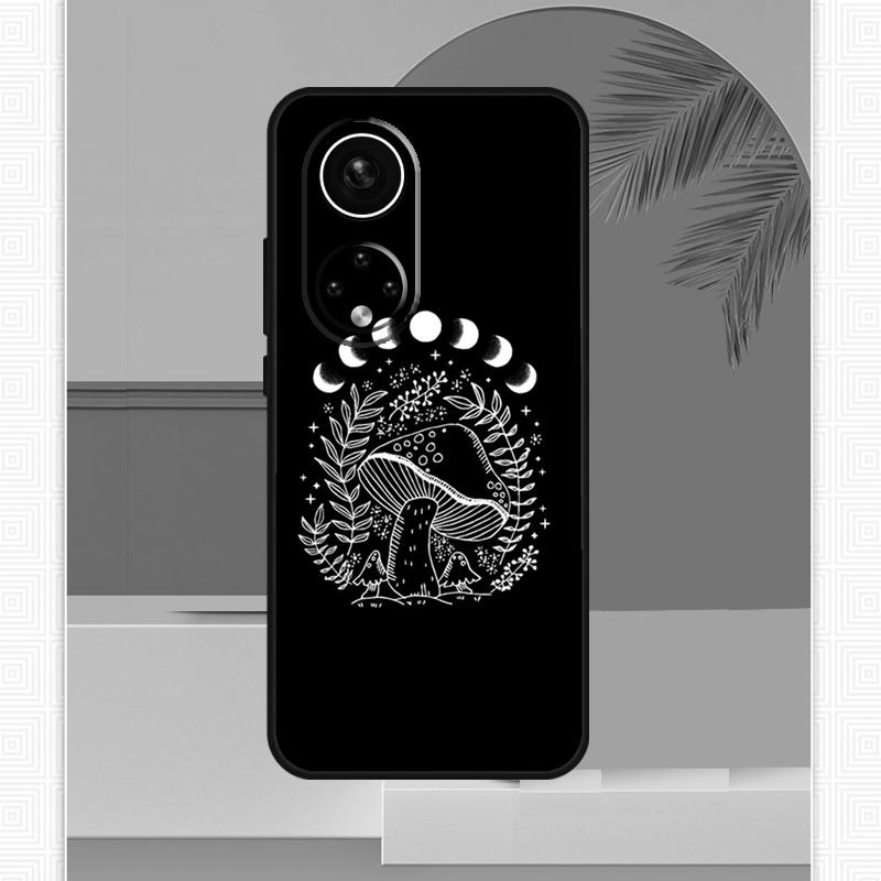 Cottagecore  Magic Mushroom Frog Moon Case For Honor Magic 7 Lite 5 6 8 Pro Honor 200 400 X9c X9b X9a X8b X8a X8c 50 70 90 Cover