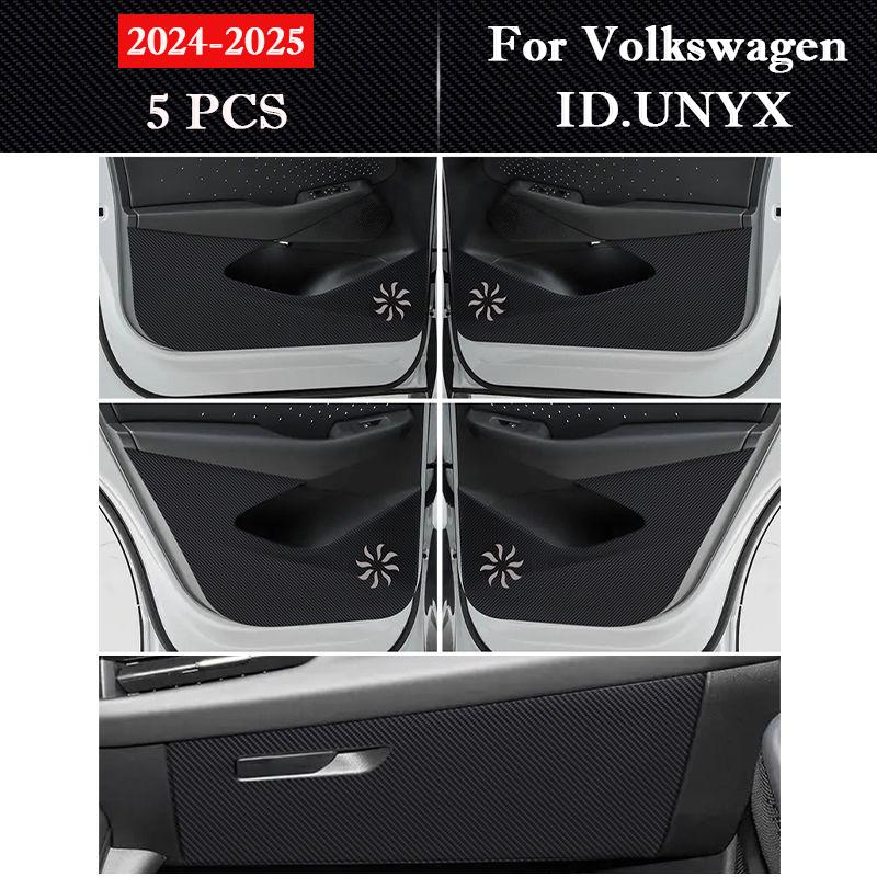 Per Volkswagen ID.UNYX 2026 2026 Protezione Antigraffio per Portiera dell'Auto Adesivo di Protezione per Vano Portaoggetti Pellicola Resistente ai Graffi Accessori Interni