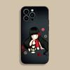 Custodia per Telefono S-Santoro G-Gorjusses Per iPhone 17,16,15,14,13,12,Pro,Max,Plus,E,SE4,Air,Mini Cover Morbida Nera