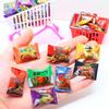 Miniature Instant Noodles Playset for Dollhouse Pretend Play