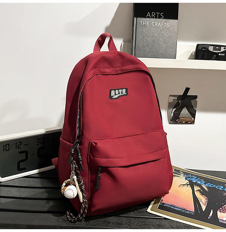 Schoolbag mountain ins new high-value fresh backpack couple couple light travel mountaineering large-capacity backpack