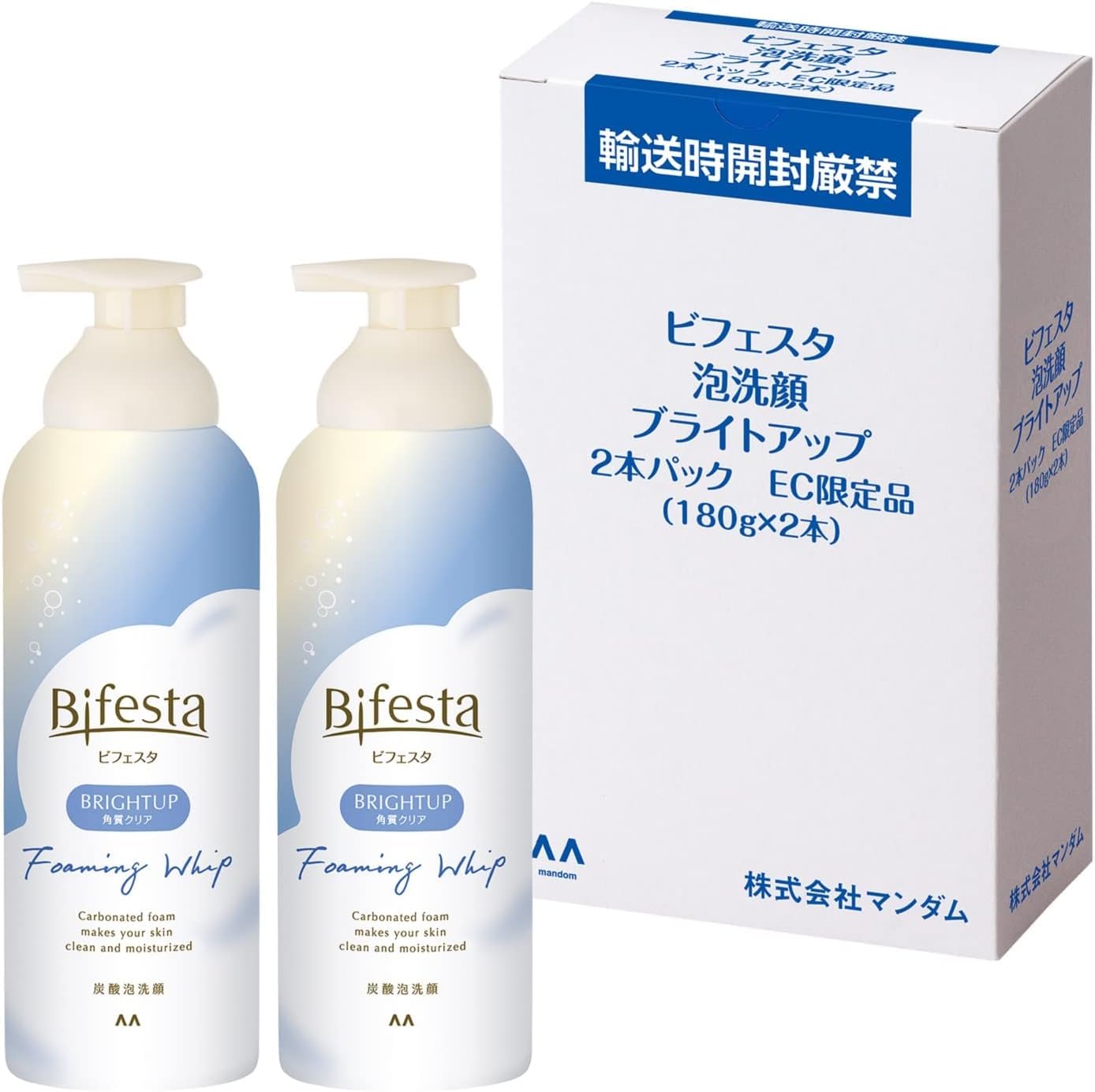 

Bifesta Газированная пенка для умывания Bright Up 180 г x2