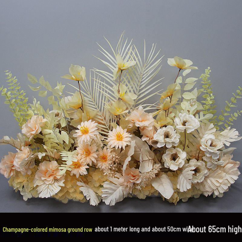 Large Silk Eucalyptus Floral Aisle Decoration for Weddings