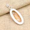 Amazing Morganite Gemstone Handmade 925 Sterling Silver Pendant Jewelry