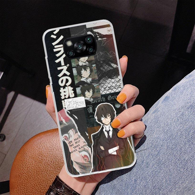 

Bungo Stray Dogs Постер Аниме Чехол для Телефона Для Xiaomi Poco X7 X6 X5 Pro F7 Ultra Redmi 15C 15 13C 13 12C 12 10 10A 10C 9 9A 9C 9T Redmi 10C