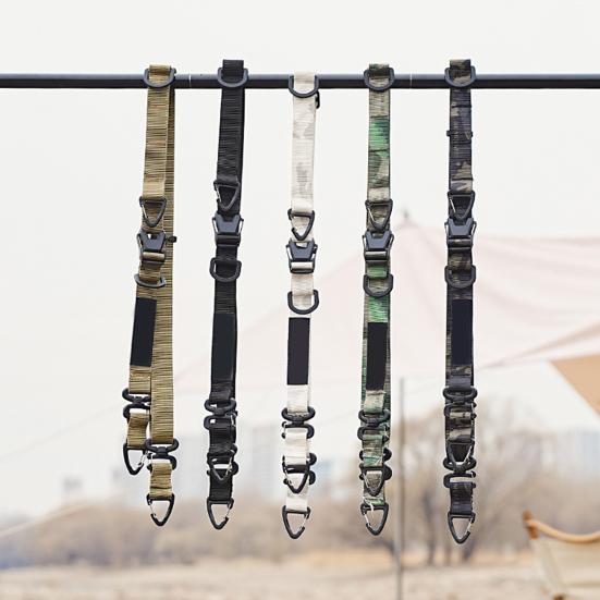 Outdoor Camping Crossbody Quick Release Extensible Bag Strap Adjustable Length Shoulder Strap with Multi-Hanging