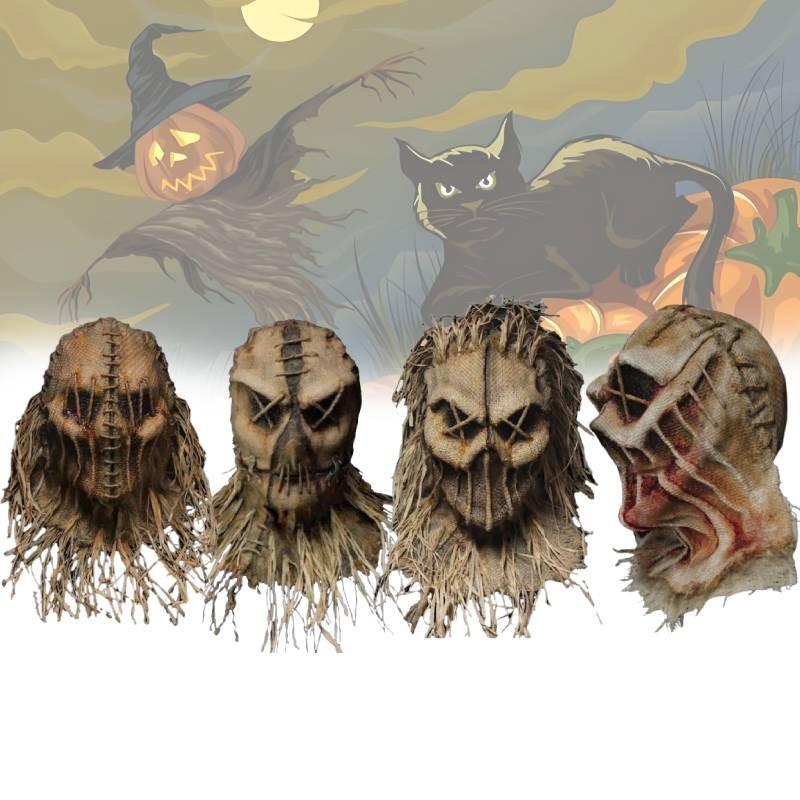 Mask Halloween Scarecrow Designed For Funny Parties Party Cosplay Supplies Tools
