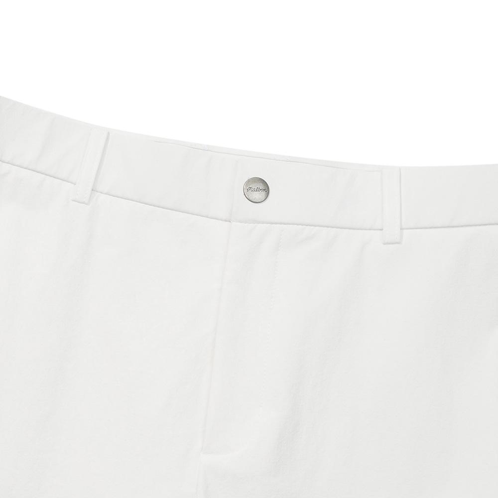 MALBON GOLF Flag Half Pants White (Man)