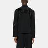 Y-3 Solid Color Patchwork Glossy Fitted Double-Head Zipper Long Sleeve Jacket Men Jacket Black IN4348