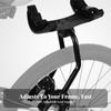 Bike Rear Rack with Rotating Platform Nylon for Cyclists, Commuters